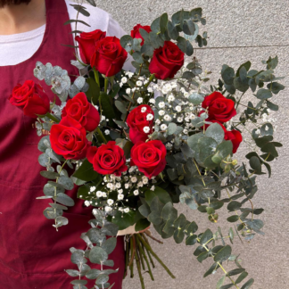 Ramo Amor - 12 rosas